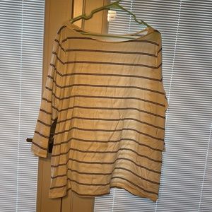 Brand new with tags target brand striped shirt size 2X